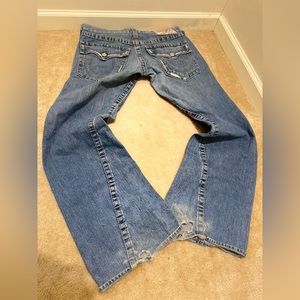 True Religion Flare Jeans JOEY  {34 x 33}
